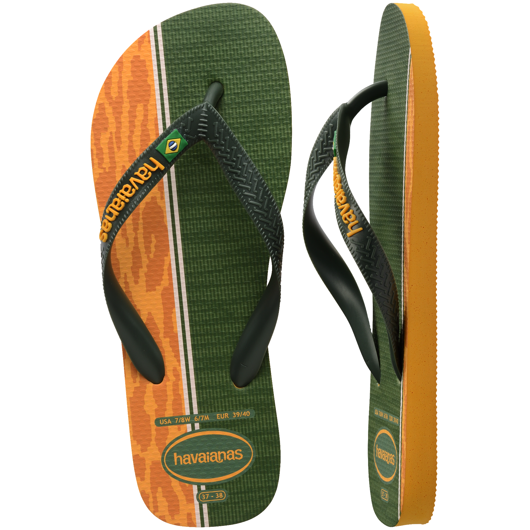 Men's Top Nations I Flip Flops - Brazil