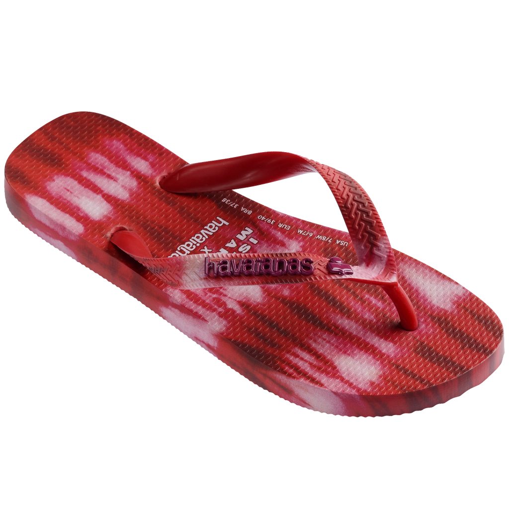 Women's Isabel Marant Top Ikat Flip Flops - Red