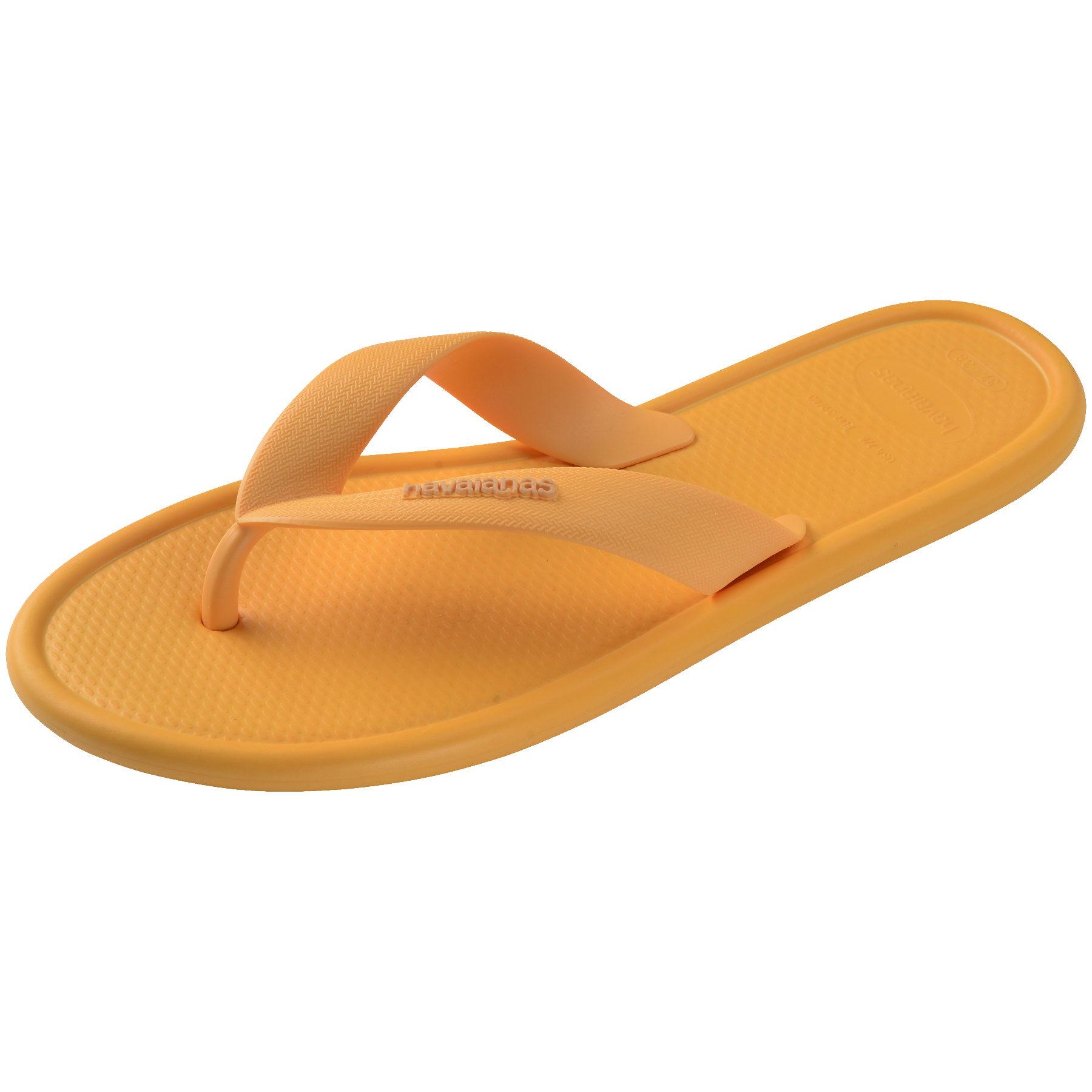 Women's Puffed Up Flip Flops - CAJA YELLOW