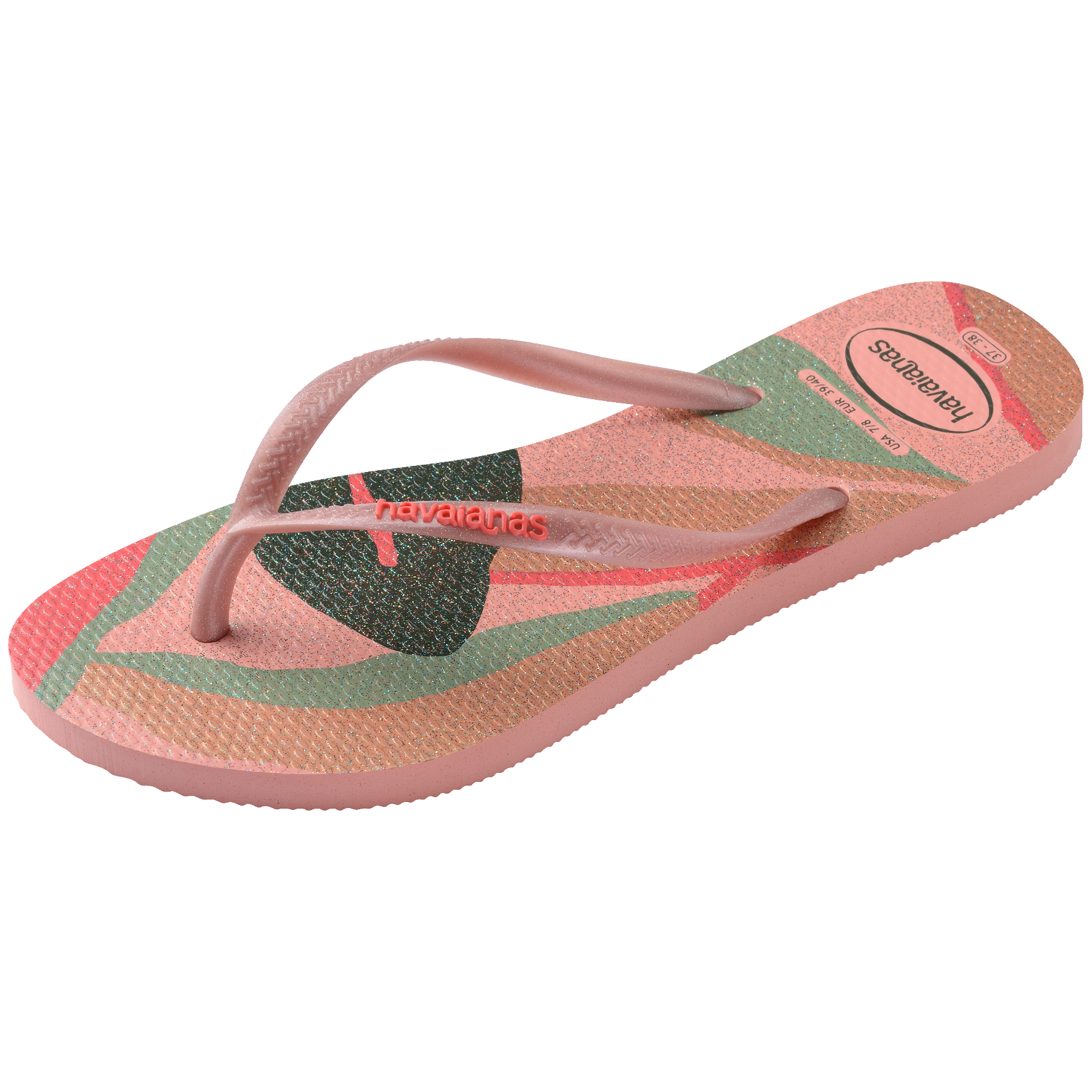 Women's Slim Palette Glow Flip Flops - BLOSSOM