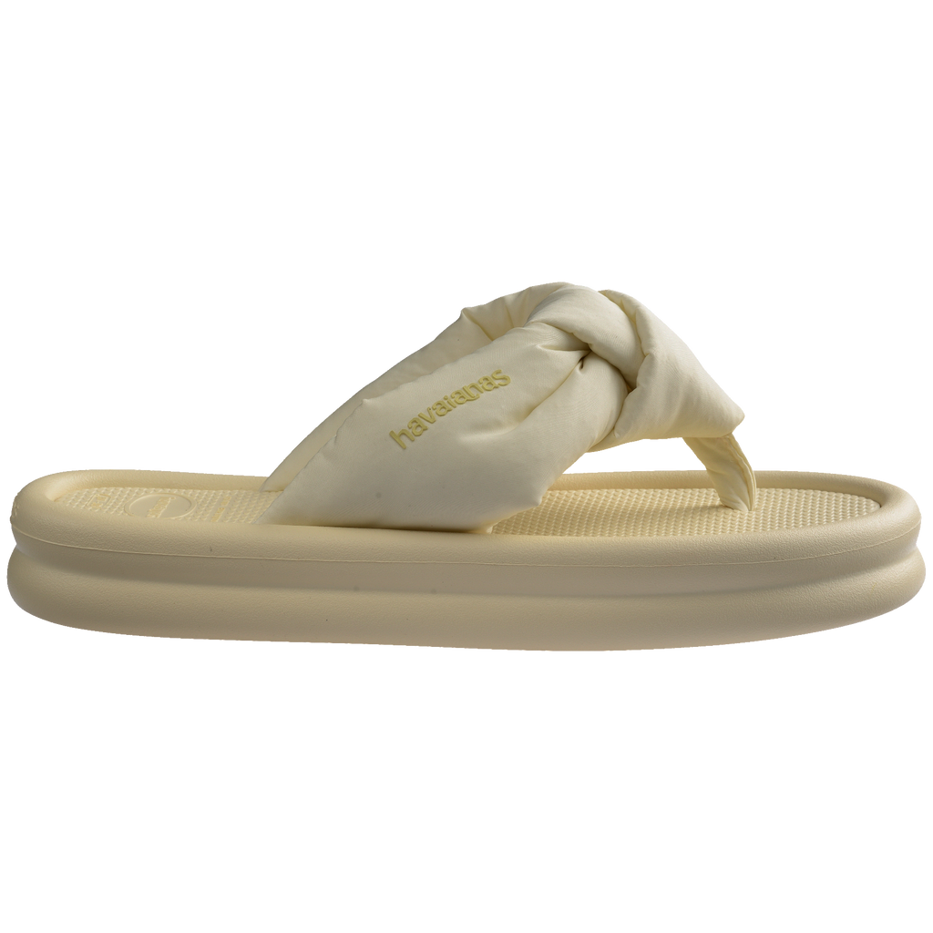 Women's Over Puffed Flip Flops - BUTTERCREAM