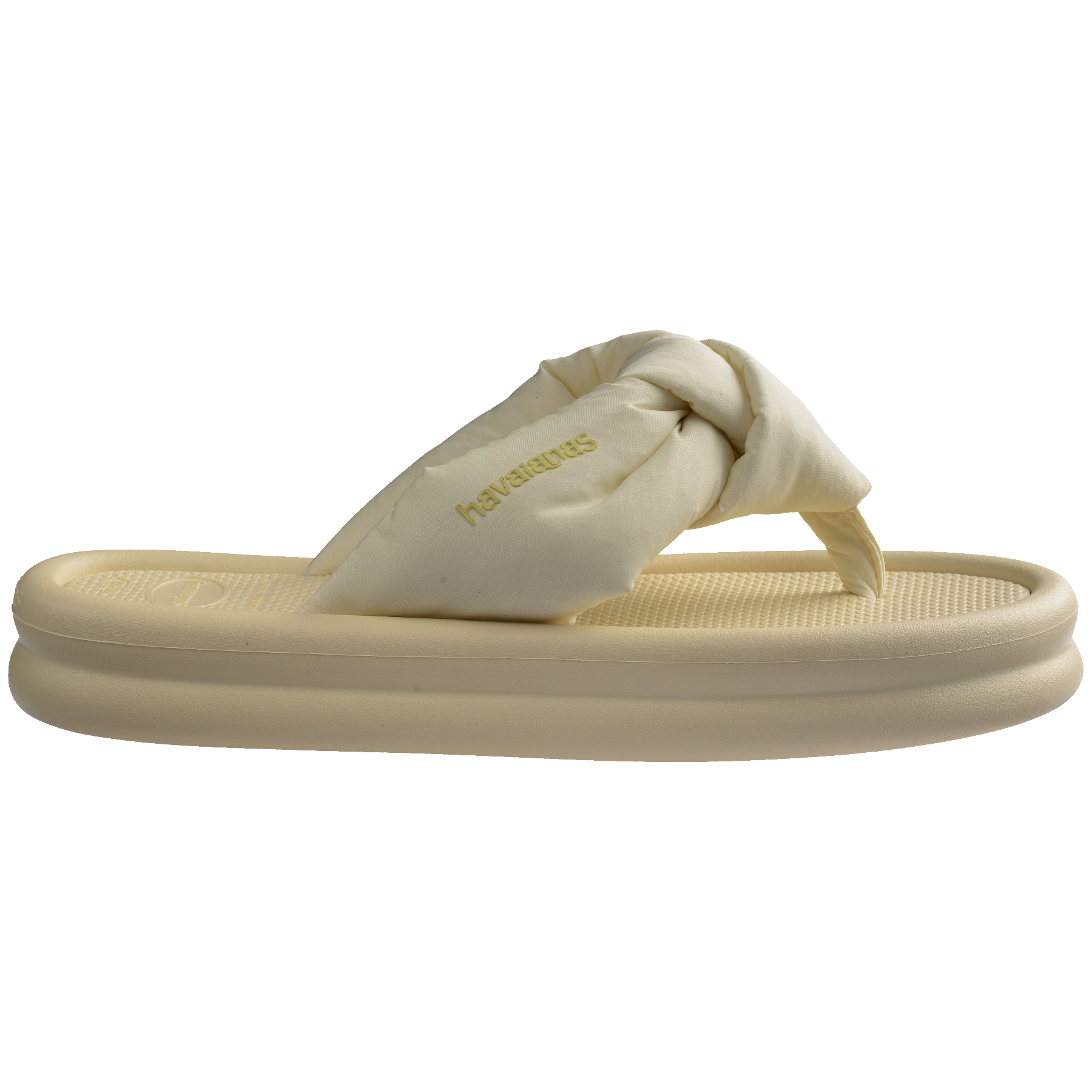 Women's Over Puffed Flip Flops - BUTTERCREAM