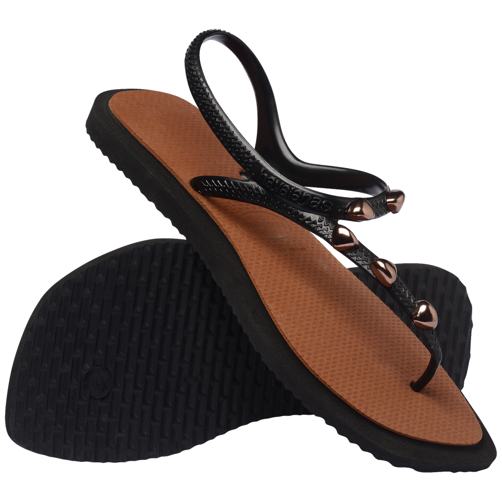 Women's Flash Fusion Sandals - COFFEE/RUST