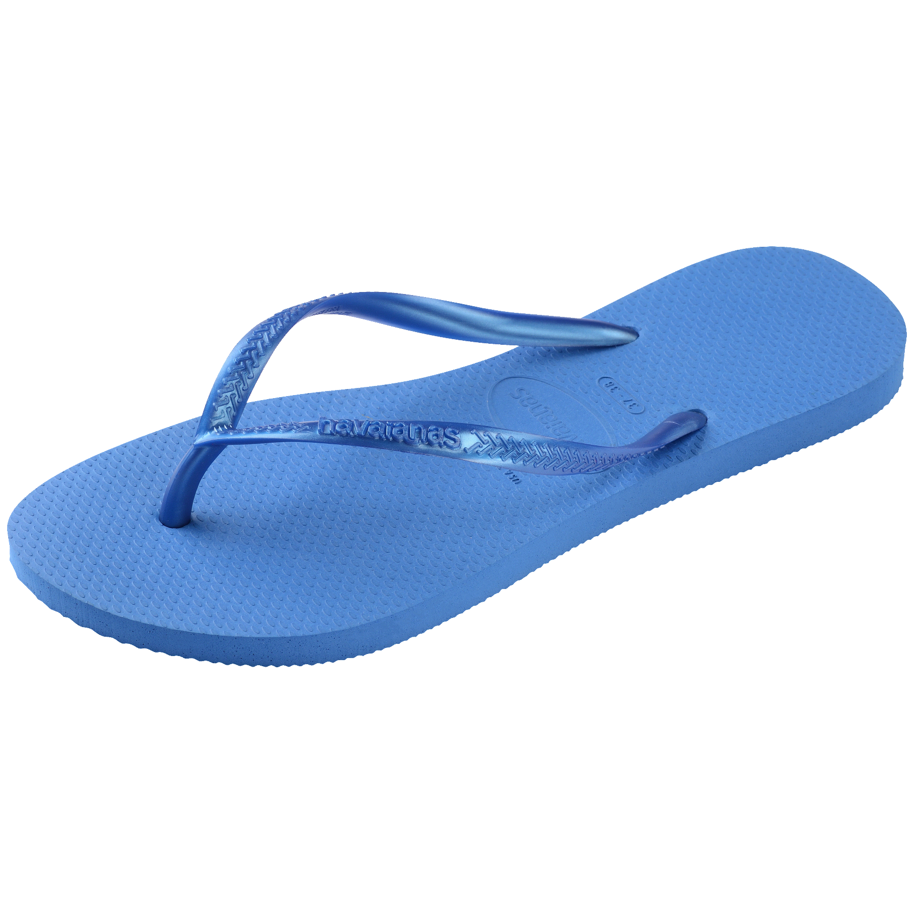 Kids' Slim Flip Flops - BRILLIANT BLUE
