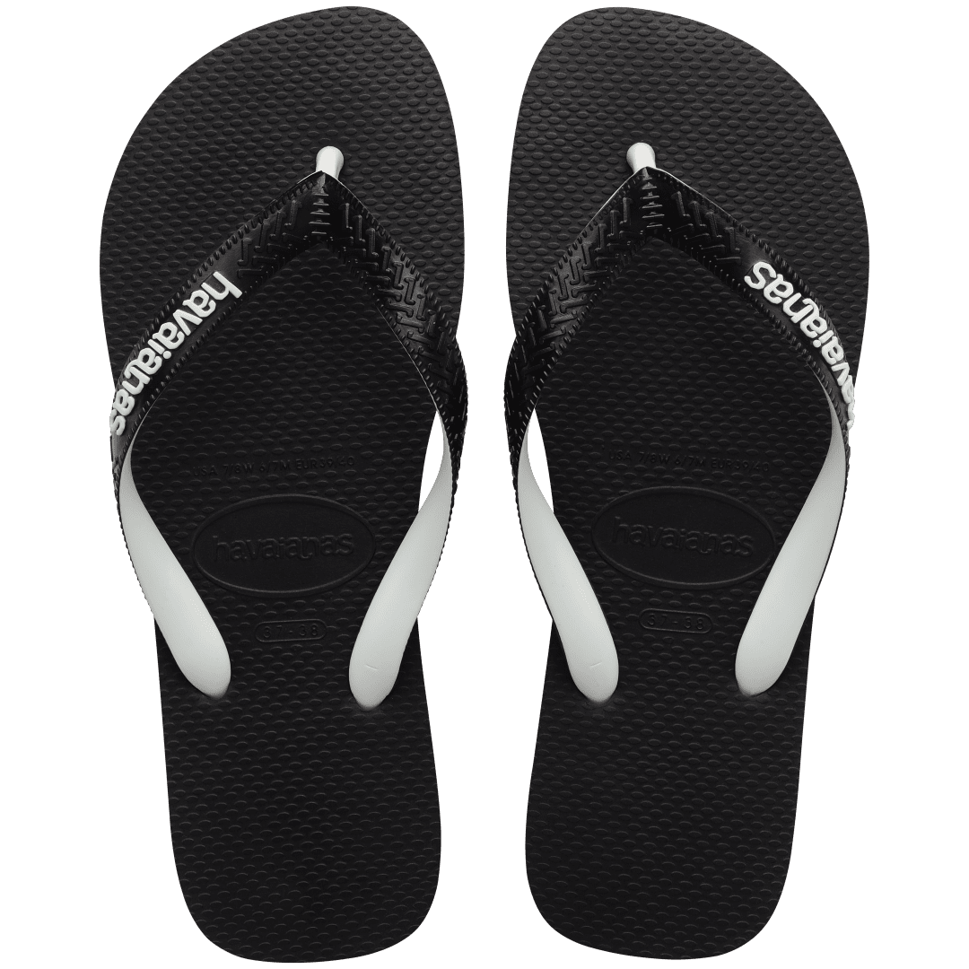 Men's Top Mix Flip Flops - Black/Black